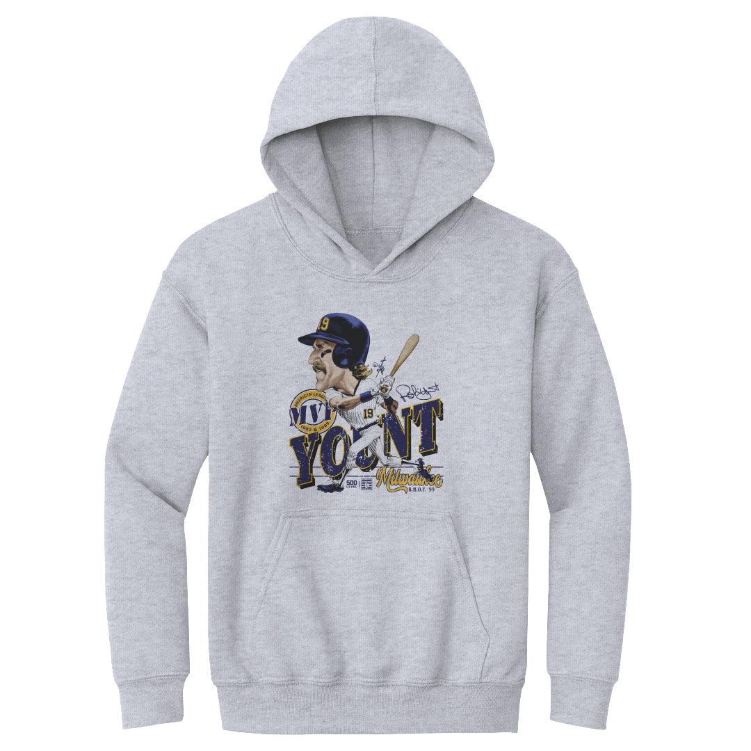 Robin Yount Kids Youth Hoodie | 500 LEVEL