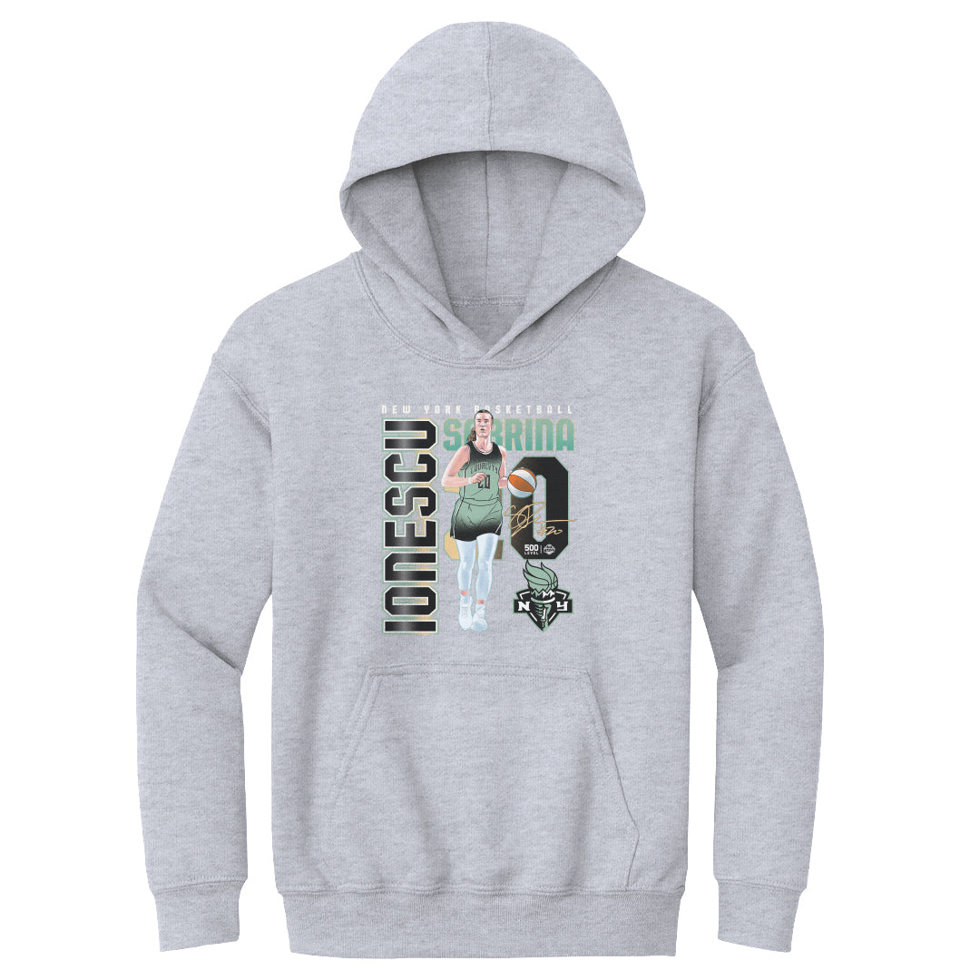 Sabrina Ionescu Kids Youth Hoodie | 500 LEVEL