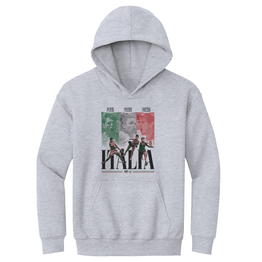Italy Kids Youth Hoodie | 500 LEVEL