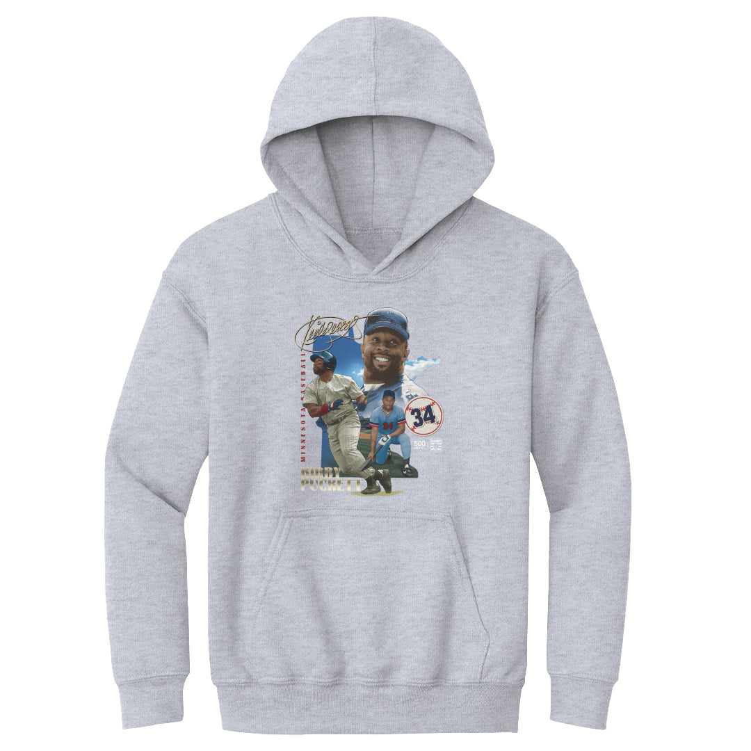 Kirby Puckett Kids Youth Hoodie | 500 LEVEL