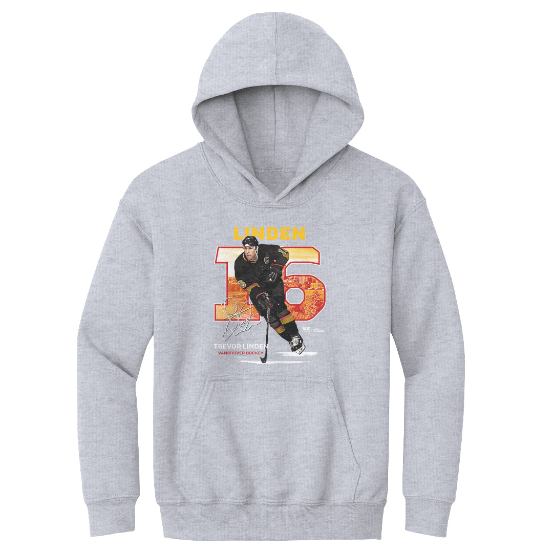 Trevor Linden Kids Youth Hoodie | 500 LEVEL