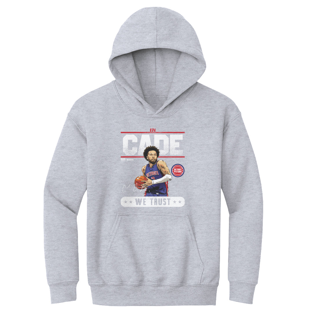 Cade Cunningham Kids Youth Hoodie | 500 LEVEL