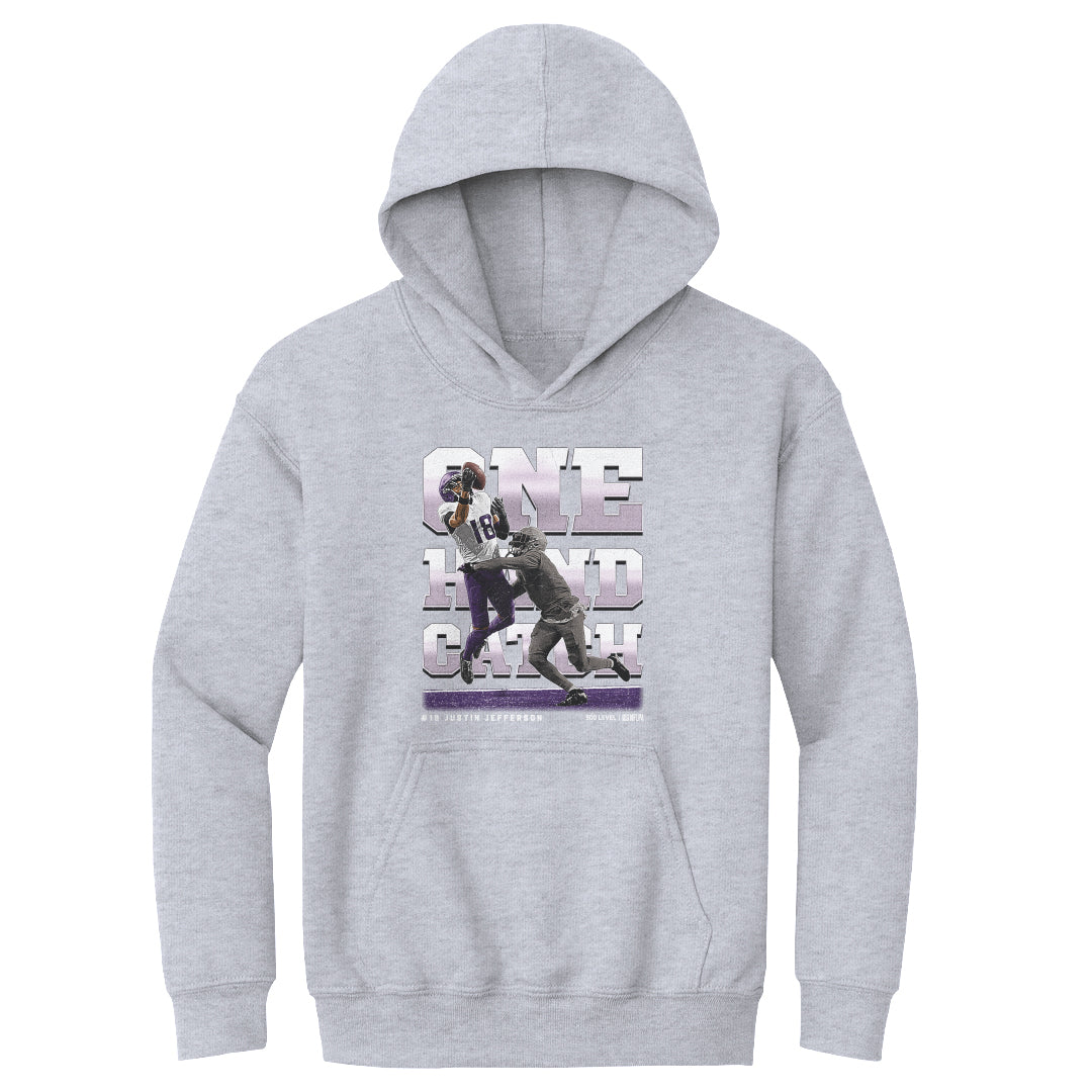 Justin Jefferson Kids Youth Hoodie | 500 LEVEL