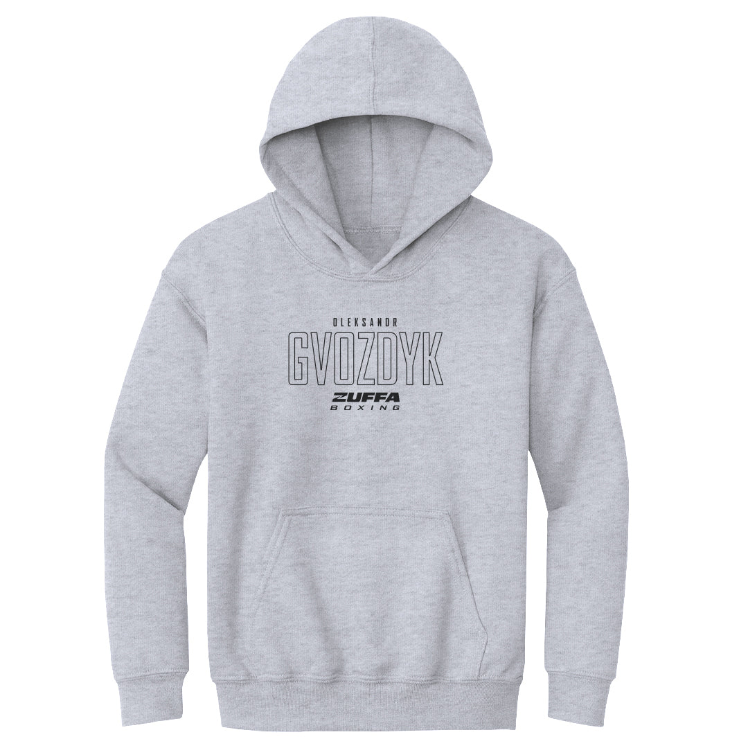 Oleksandr Gvozdyk Kids Youth Hoodie | 500 LEVEL