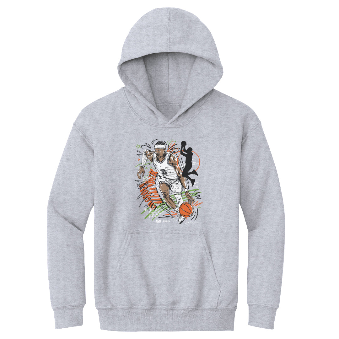 Shai Gilgeous-Alexander Kids Youth Hoodie | 500 LEVEL