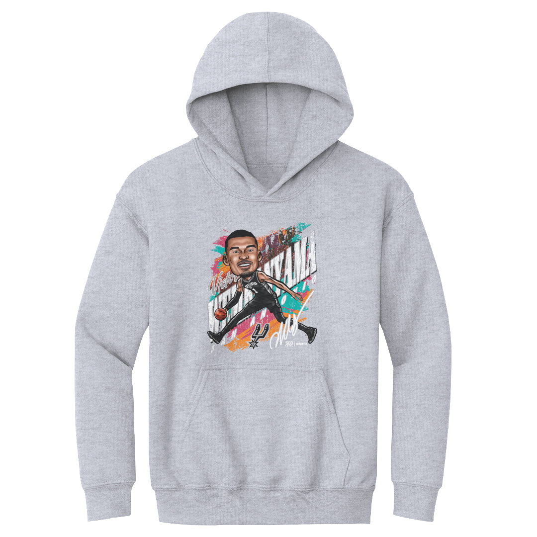 Victor Wembanyama Kids Youth Hoodie | 500 LEVEL