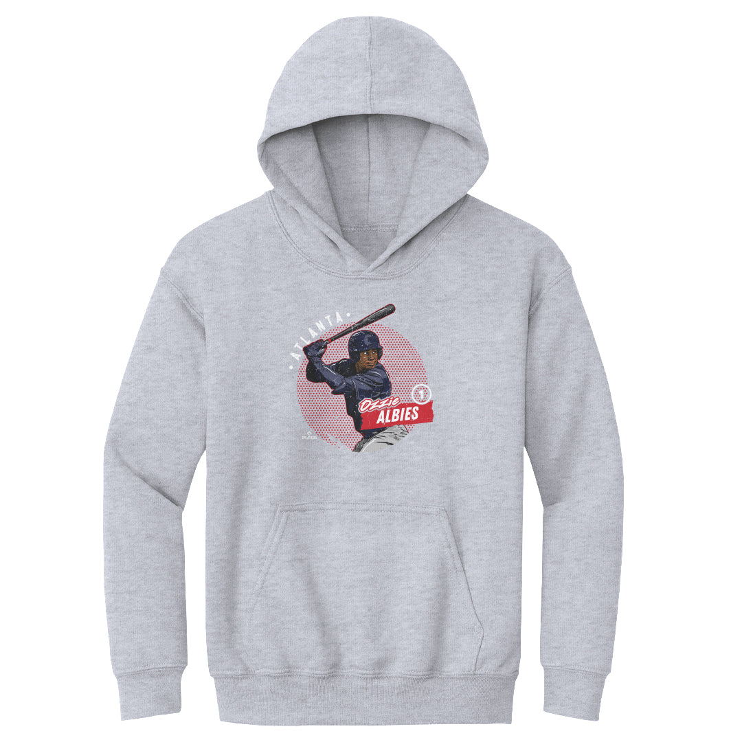 Ozzie Albies Kids Youth Hoodie | 500 LEVEL