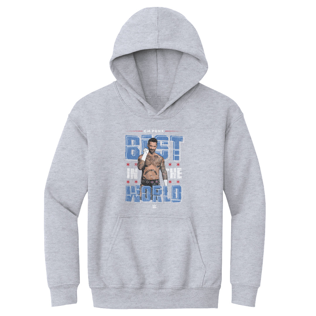 CM Punk Kids Youth Hoodie | 500 LEVEL