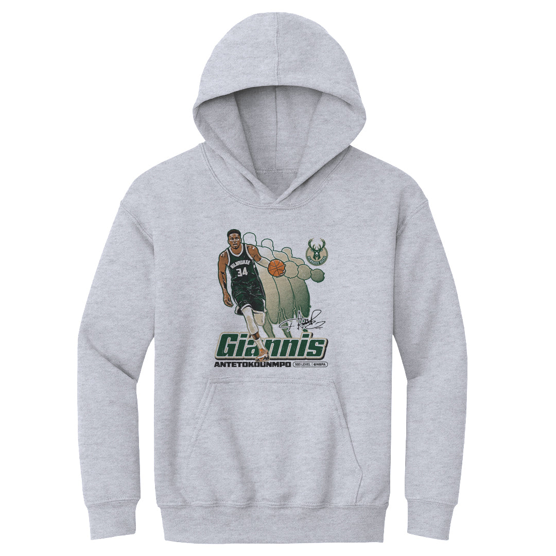 Giannis Antetokounmpo Kids Youth Hoodie | 500 LEVEL