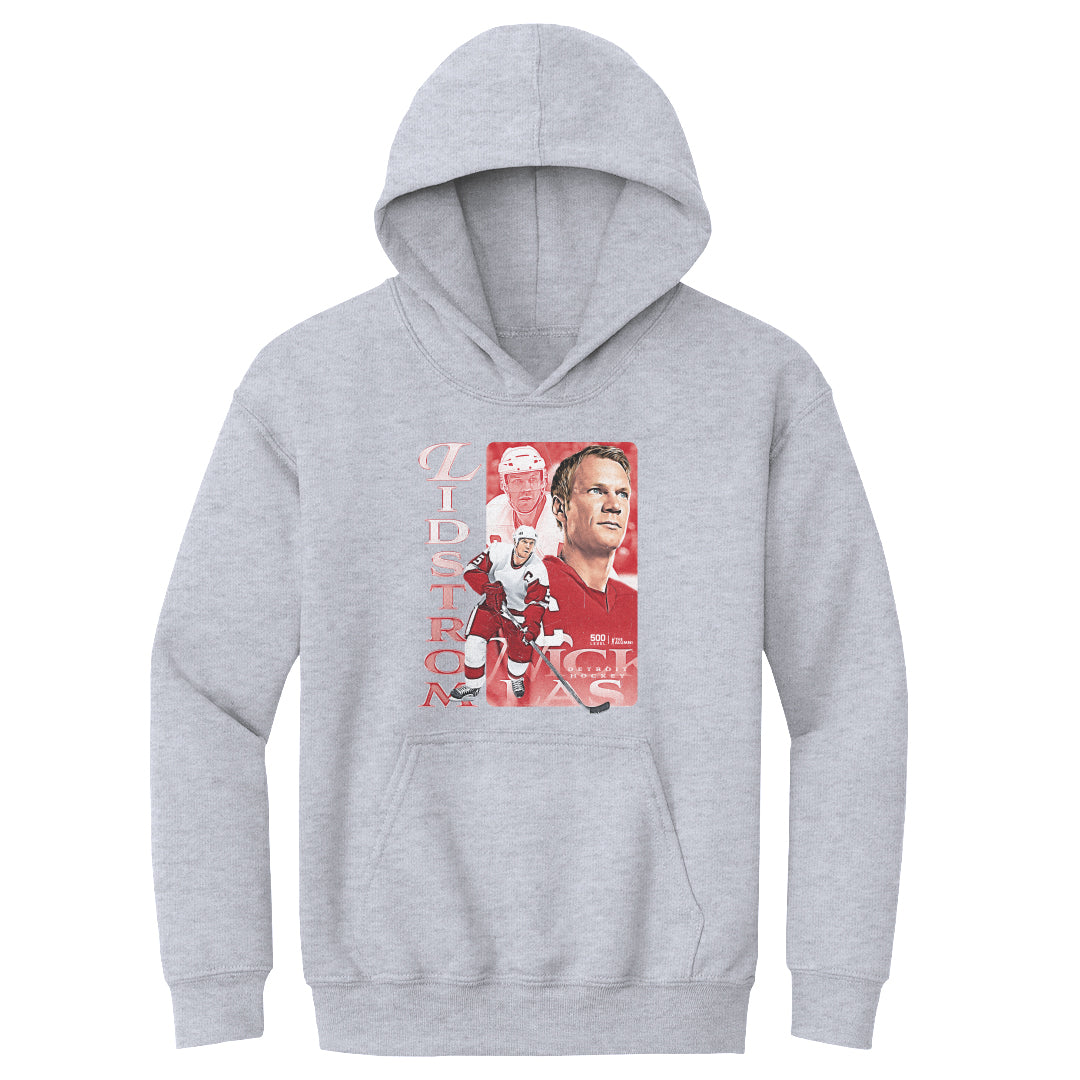 Nicklas Lidstrom Kids Youth Hoodie | 500 LEVEL