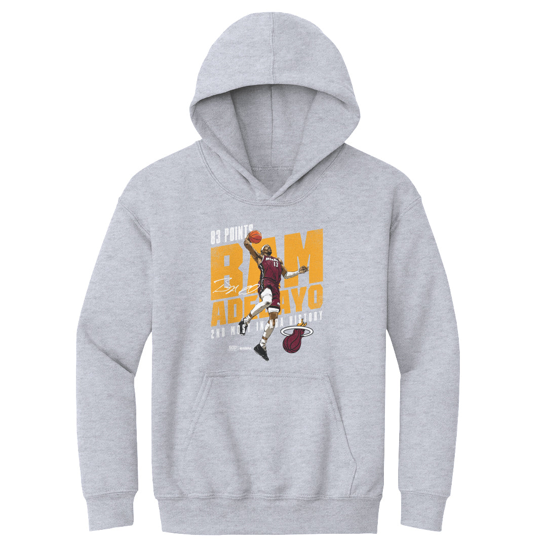 Bam Adebayo Kids Youth Hoodie | 500 LEVEL