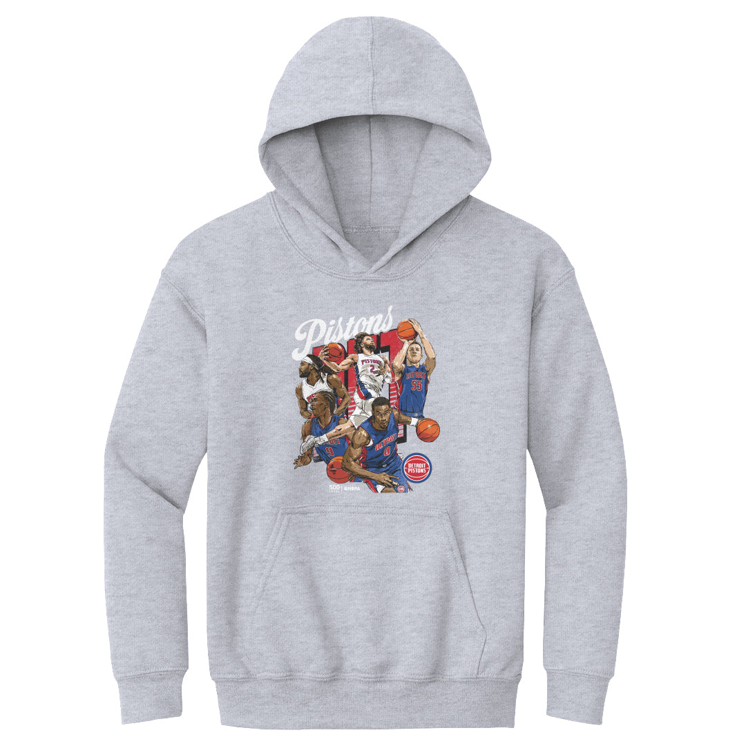 Detroit Pistons Kids Youth Hoodie | 500 LEVEL