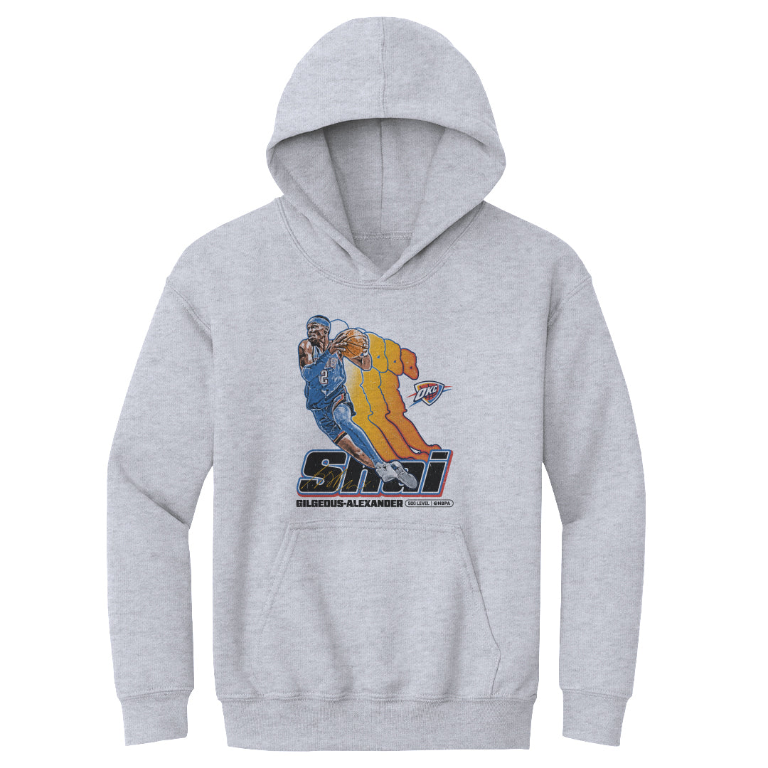 Shai Gilgeous-Alexander Kids Youth Hoodie | 500 LEVEL