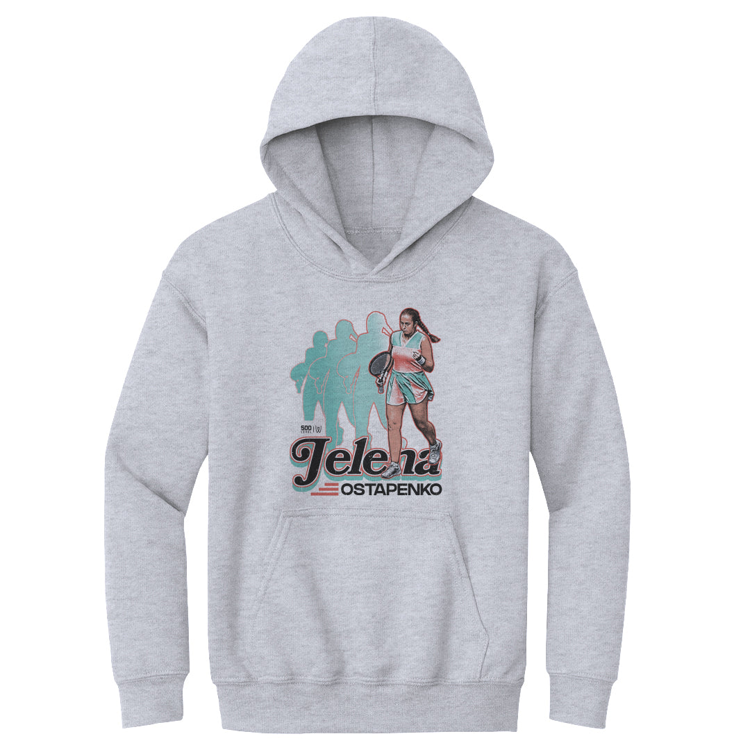 Jelena Ostapenko Kids Youth Hoodie | 500 LEVEL