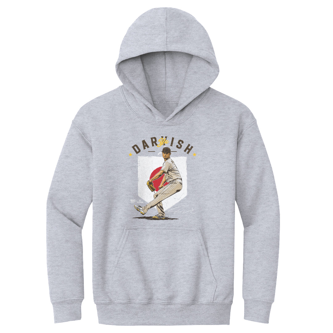 Yu Darvish Kids Youth Hoodie | 500 LEVEL