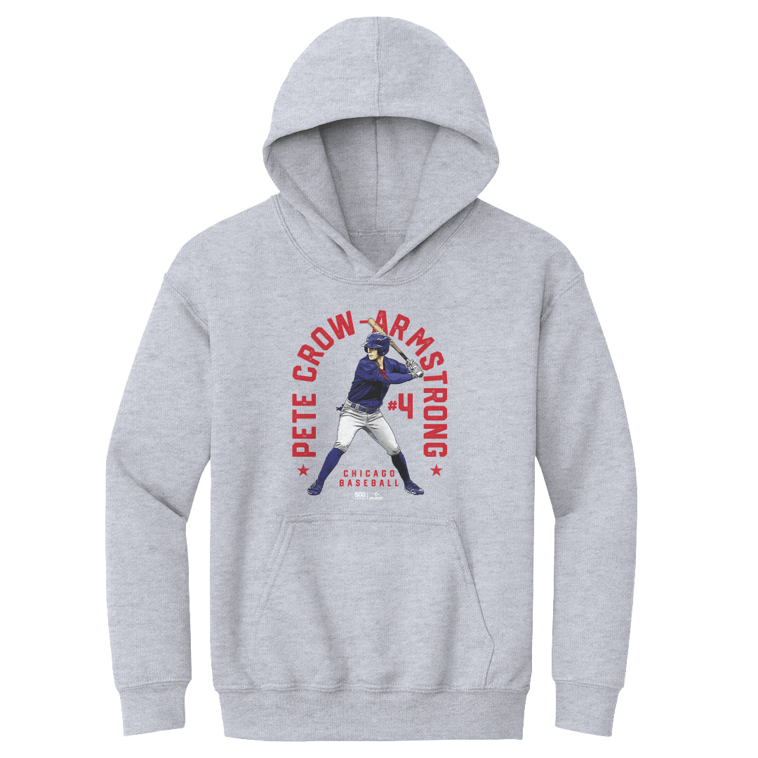 Pete Crow-Armstrong Kids Youth Hoodie | 500 LEVEL