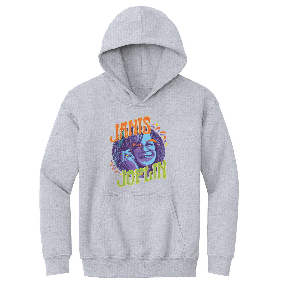 Janis Joplin Kids Youth Hoodie | 500 LEVEL