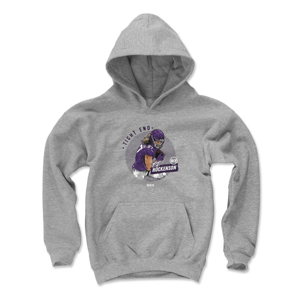 T.J. Hockenson Kids Youth Hoodie | 500 LEVEL