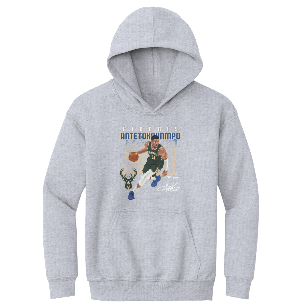 Giannis Antetokounmpo Kids Youth Hoodie | 500 LEVEL