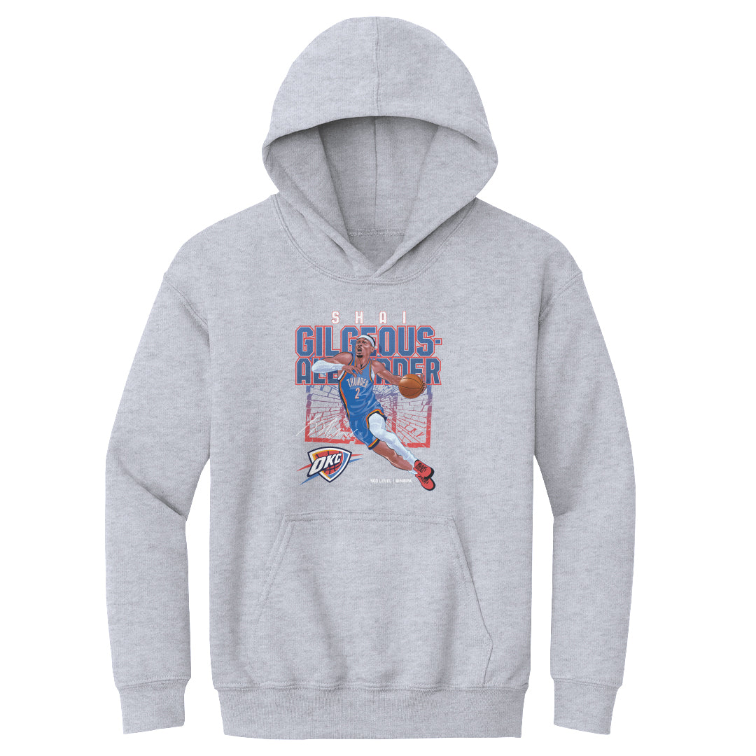 Shai Gilgeous-Alexander Kids Youth Hoodie | 500 LEVEL