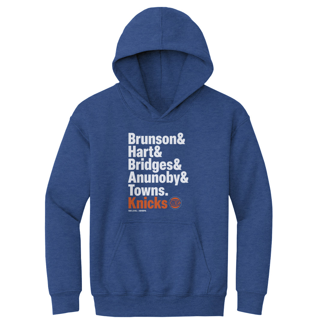 New York Knicks Kids Youth Hoodie | 500 LEVEL