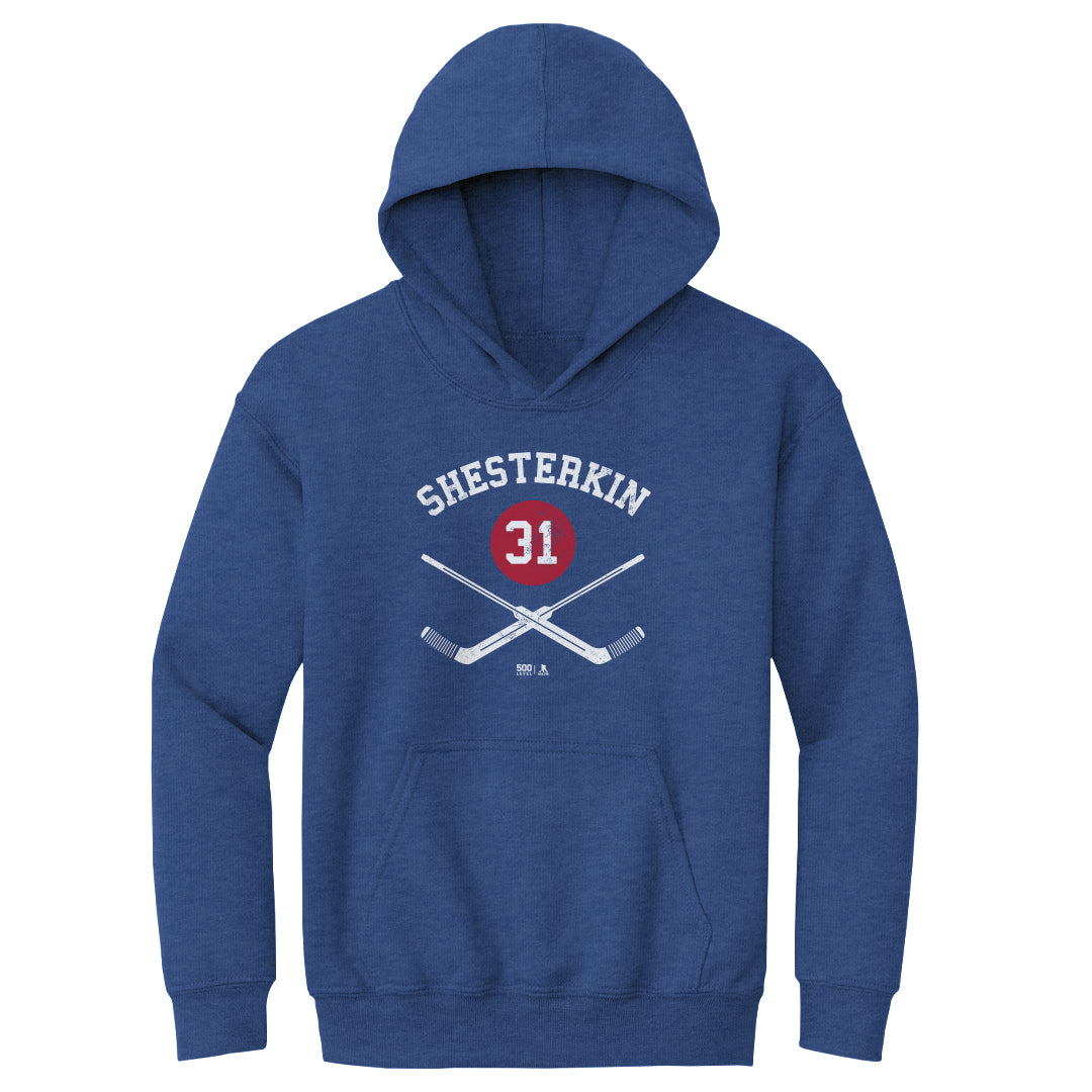 Igor Shesterkin Kids Youth Hoodie | 500 LEVEL