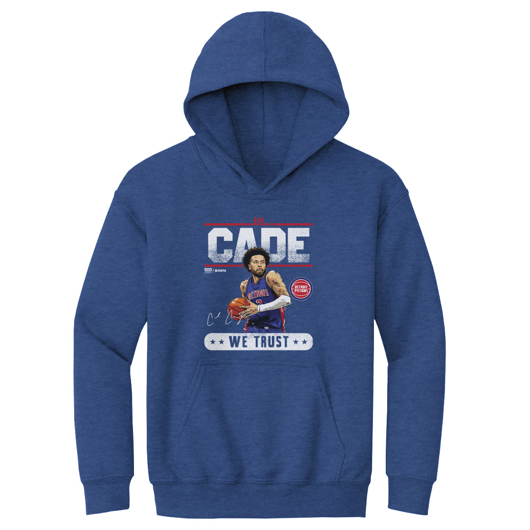 Cade Cunningham Kids Youth Hoodie | 500 LEVEL