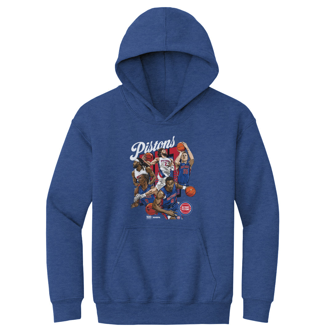 Detroit Pistons Kids Youth Hoodie | 500 LEVEL
