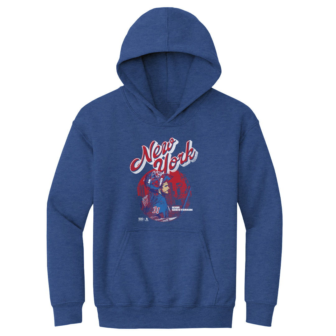 Igor Shesterkin Kids Youth Hoodie | 500 LEVEL