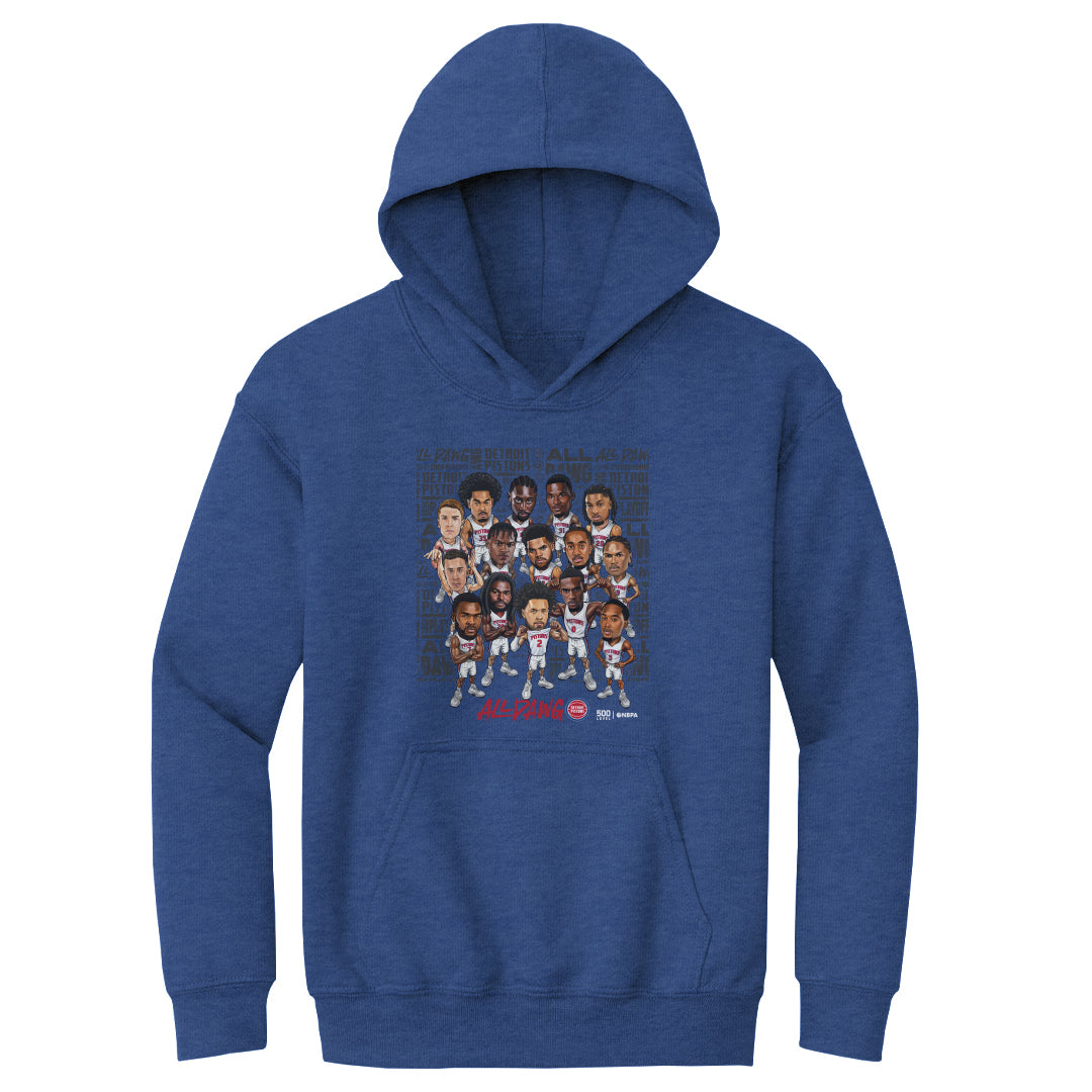 Detroit Pistons Kids Youth Hoodie | 500 LEVEL