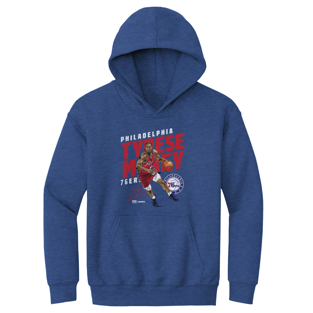 Tyrese Maxey Kids Youth Hoodie | 500 LEVEL
