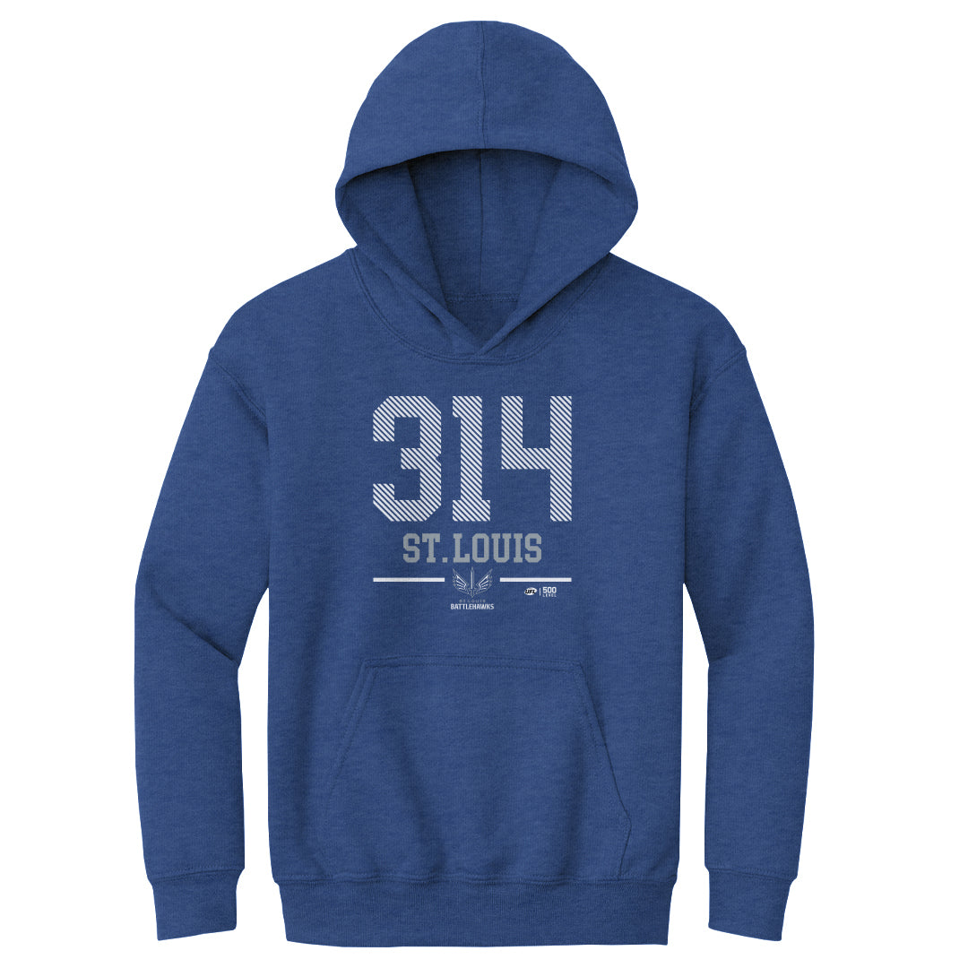 St. Louis Battlehawks Kids Youth Hoodie | 500 LEVEL