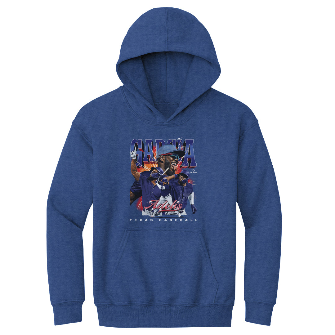 Adolis Garcia Kids Youth Hoodie | 500 LEVEL