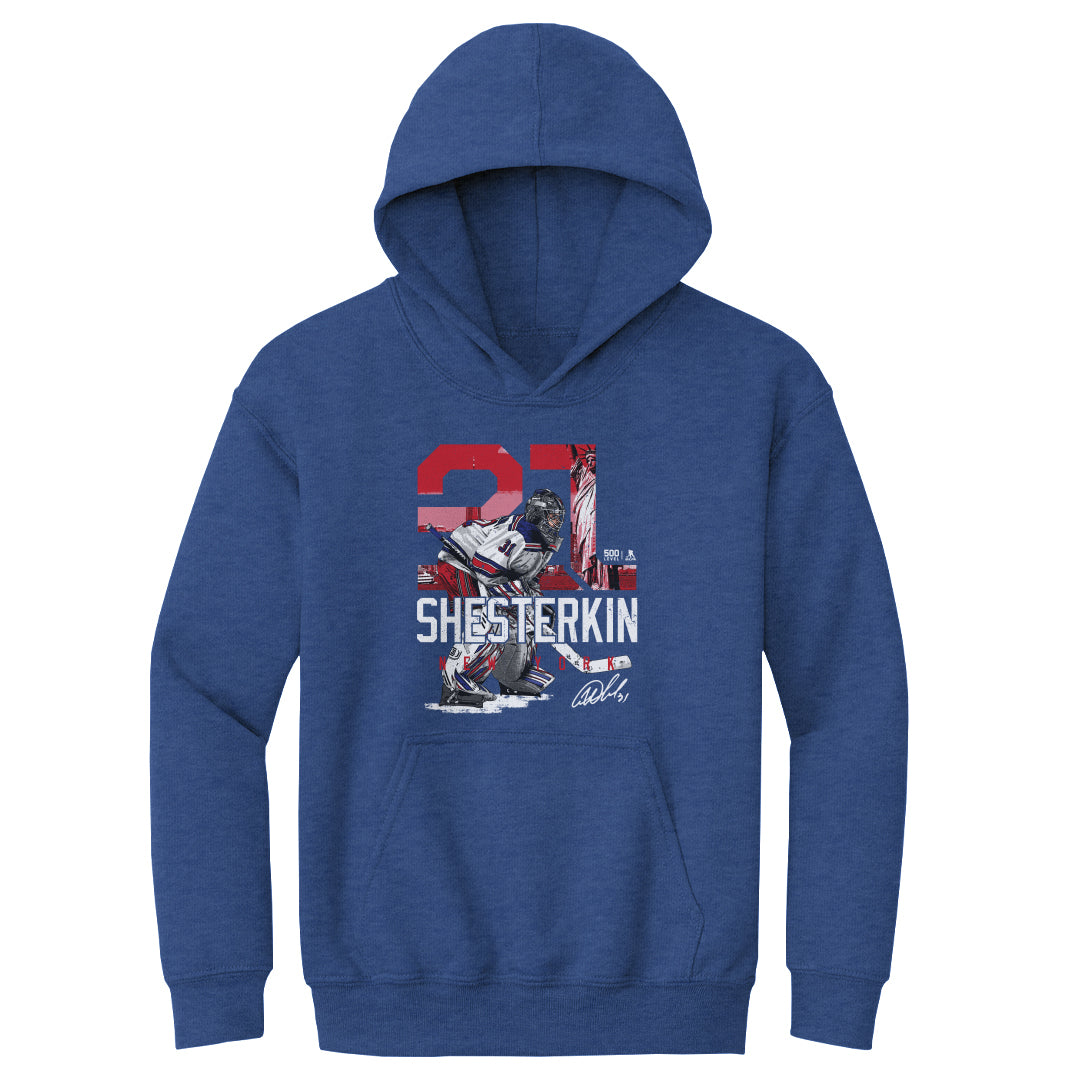 Igor Shesterkin Kids Youth Hoodie | 500 LEVEL