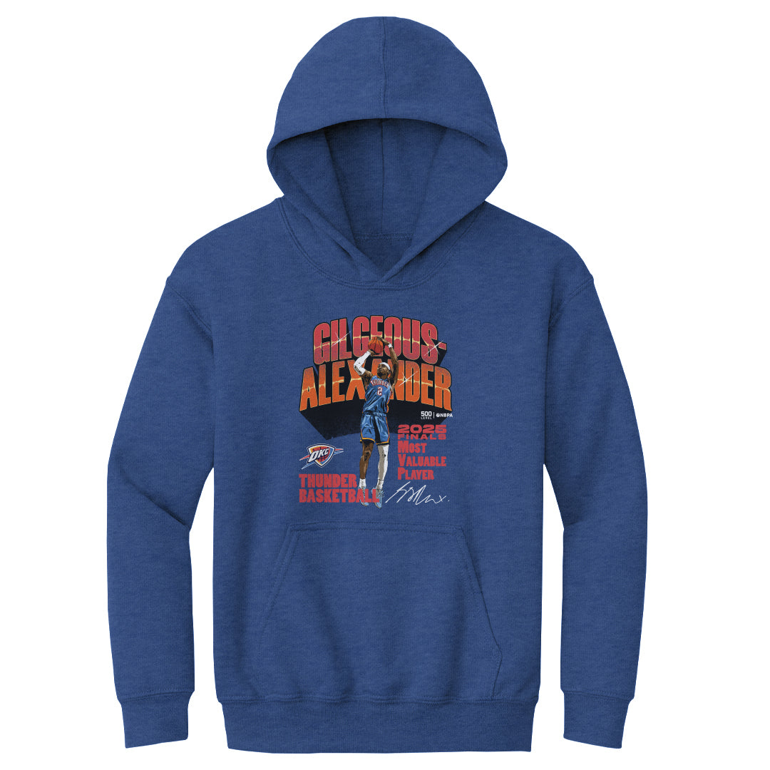 Shai Gilgeous-Alexander Kids Youth Hoodie | 500 LEVEL