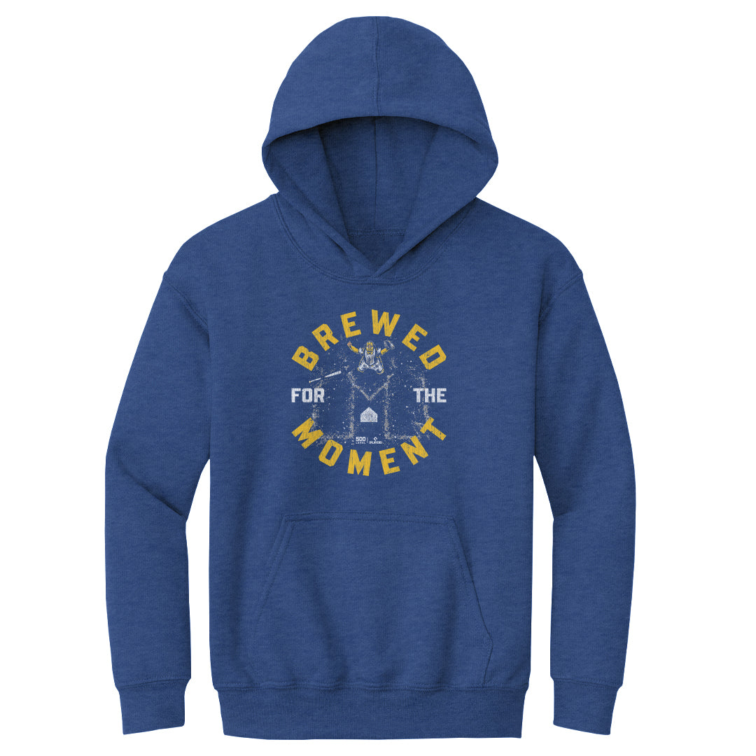 William Contreras Kids Youth Hoodie | 500 LEVEL