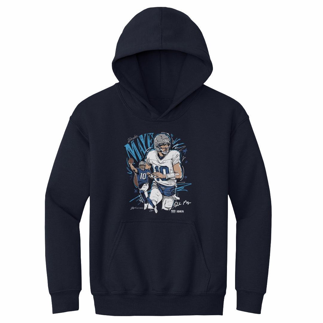 Drake Maye Kids Youth Hoodie | 500 LEVEL