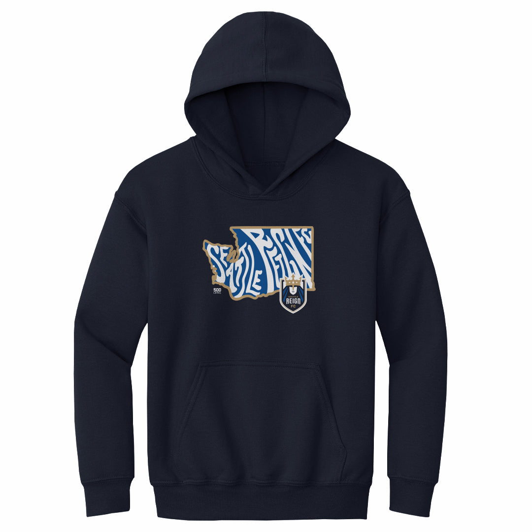 Seattle Reign FC Kids Youth Hoodie | 500 LEVEL