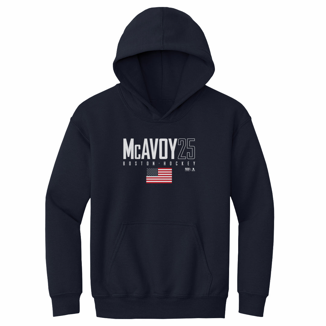 Charlie McAvoy Kids Youth Hoodie | 500 LEVEL