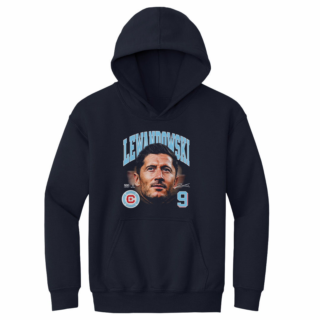 Robert Lewandowski Kids Youth Hoodie | 500 LEVEL
