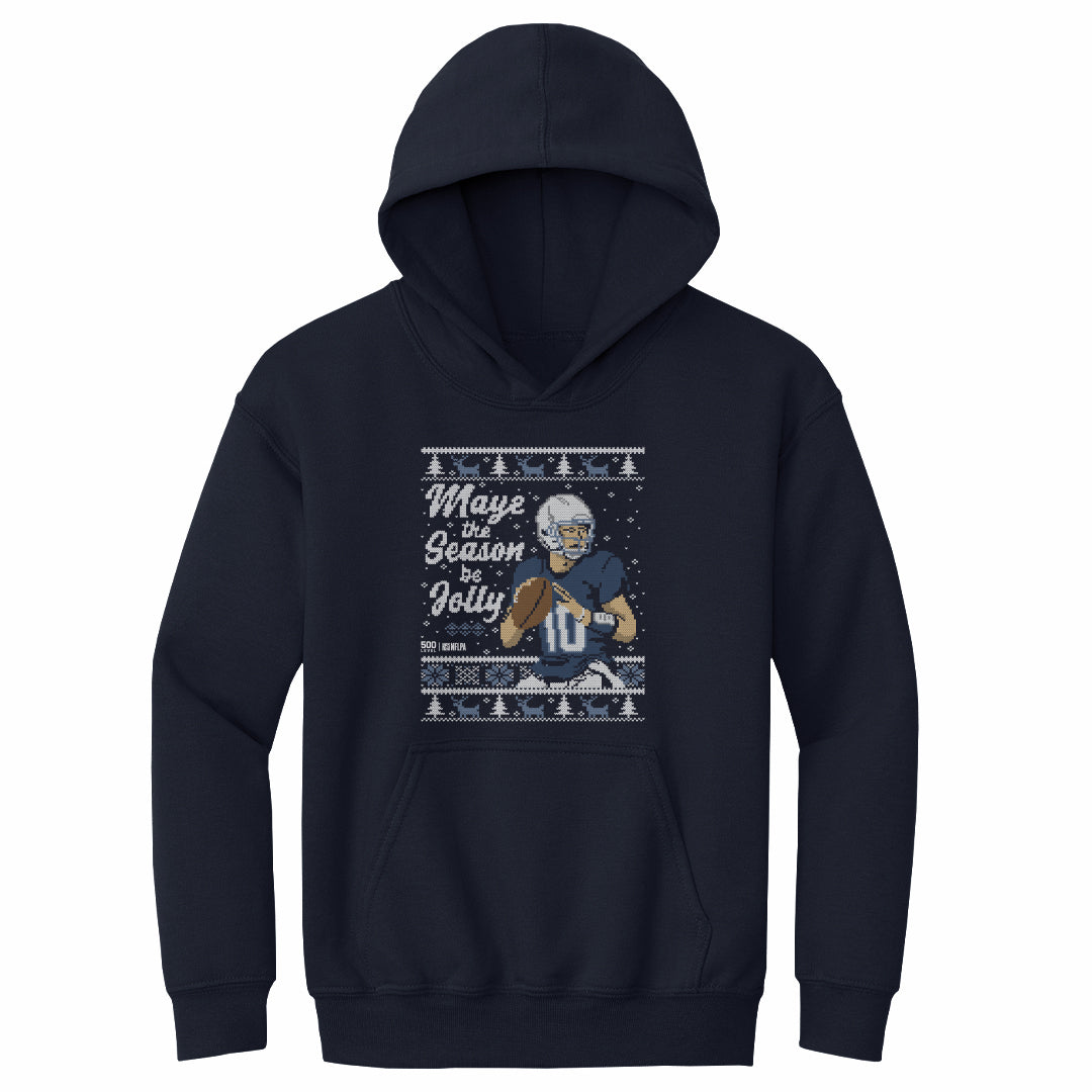 Drake Maye Kids Youth Hoodie | 500 LEVEL