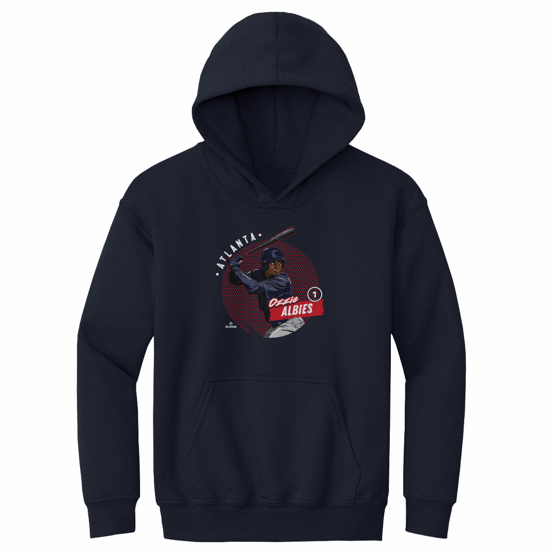 Ozzie Albies Kids Youth Hoodie | 500 LEVEL