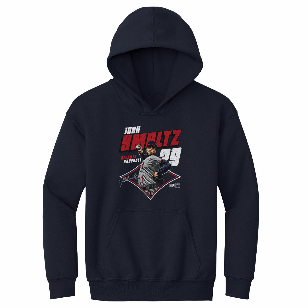 John Smoltz Kids Youth Hoodie | 500 LEVEL