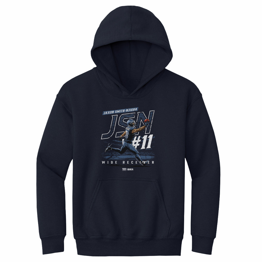 Jaxon Smith-Njigba Kids Youth Hoodie | 500 LEVEL