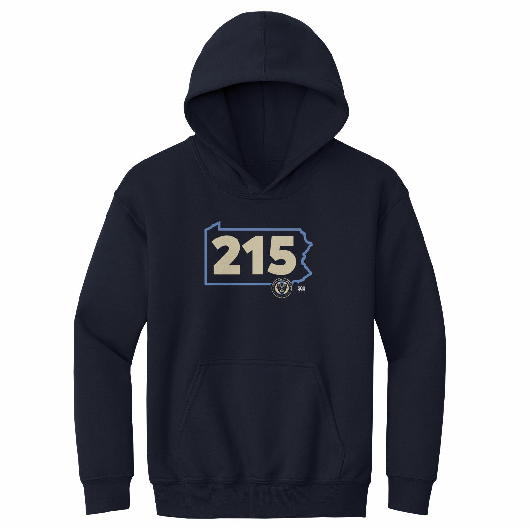 Philadelphia Union Kids Youth Hoodie | 500 LEVEL