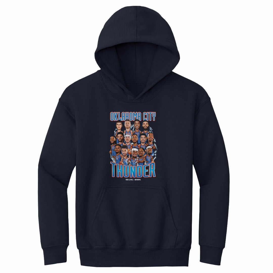 Oklahoma City Thunder Kids Youth Hoodie | 500 LEVEL