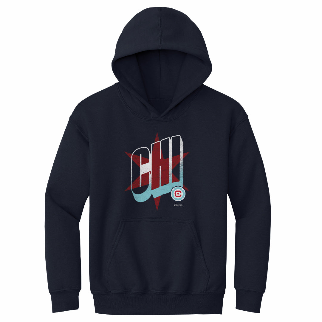 Chicago Fire FC Kids Youth Hoodie | 500 LEVEL