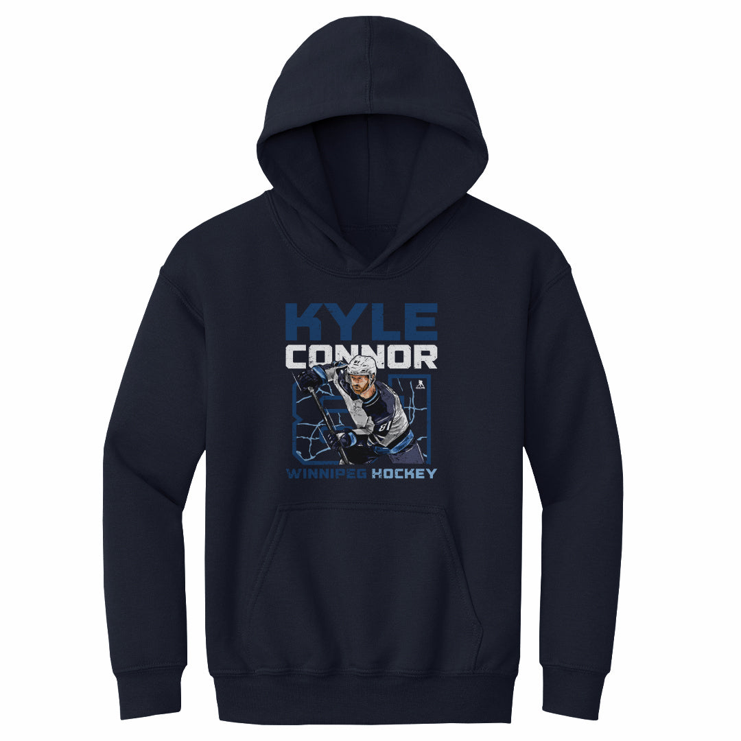 Kyle Connor Kids Youth Hoodie | 500 LEVEL