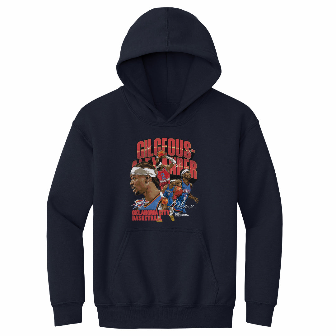 Shai Gilgeous-Alexander Kids Youth Hoodie | 500 LEVEL