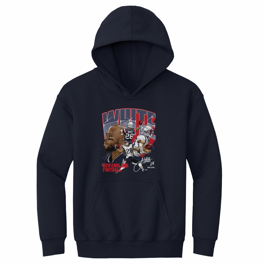 James White Kids Youth Hoodie | 500 LEVEL